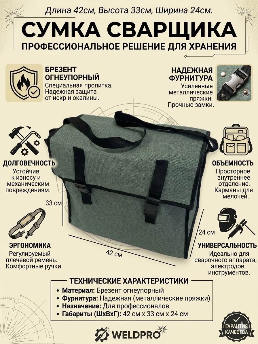 Увеличить фото: Сумка Сварщика
